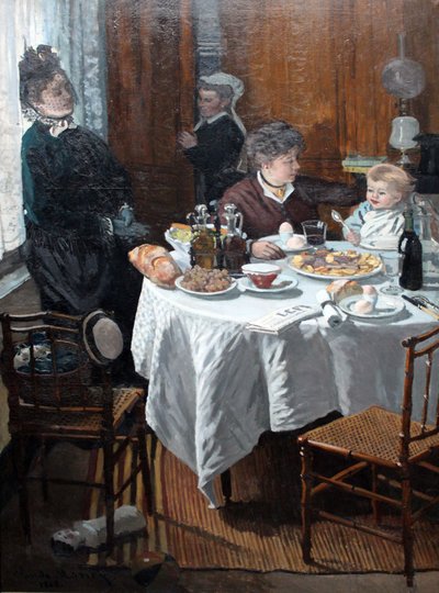 Das Mittagessen von Claude Monet